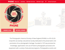 Tablet Screenshot of phsne.org